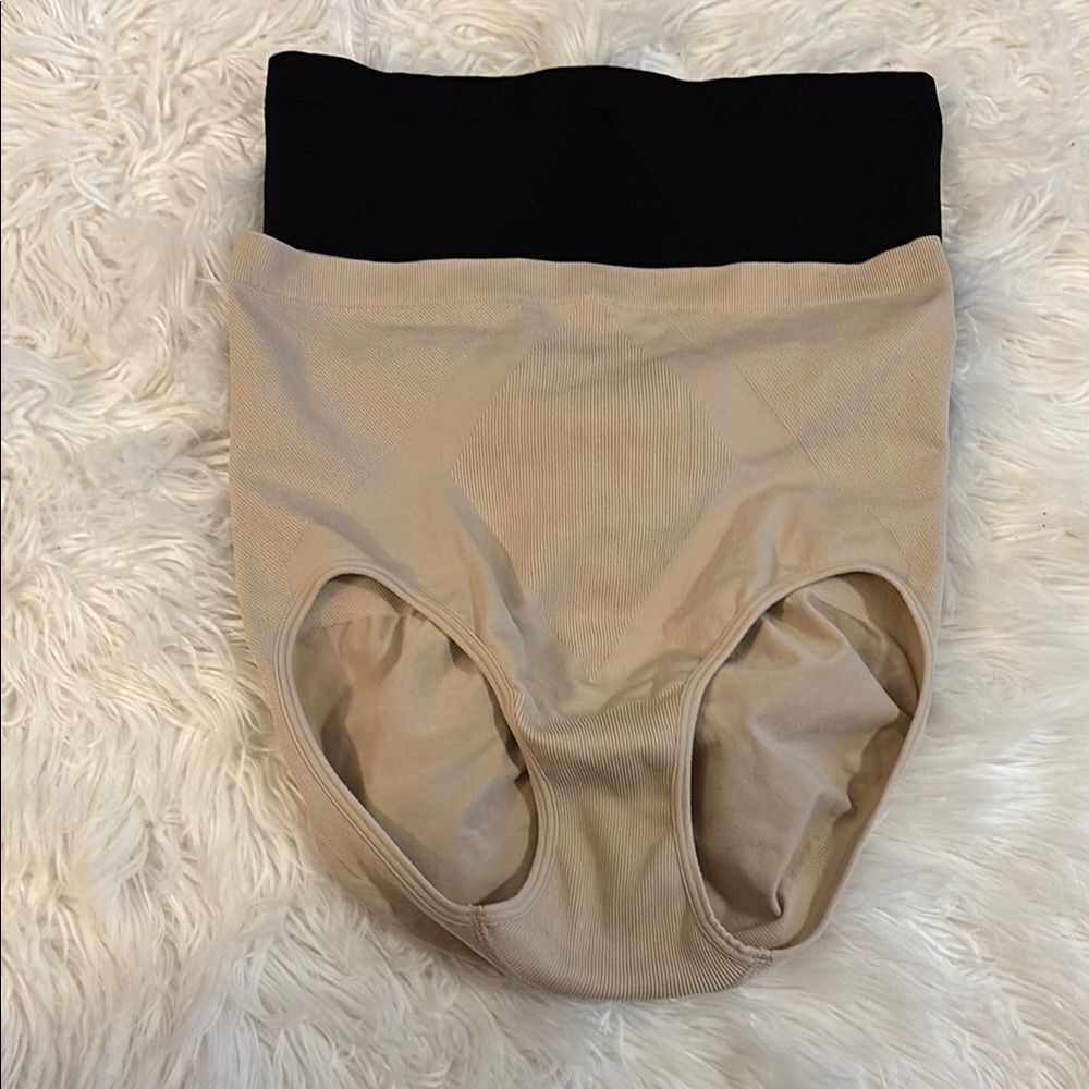 Skinnygirl Black and Tan Shapewear
